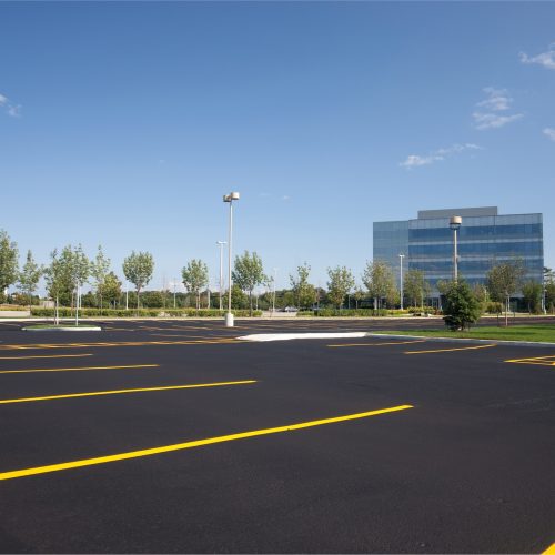 Empty Parking Lot